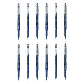Pilot P500 Needlepoint Gel Rollerball 0.5 mm Tip (Box of 12) - Blue