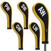 Andux 5Pack Golf Wedge Irons Club Head Covers NO. on