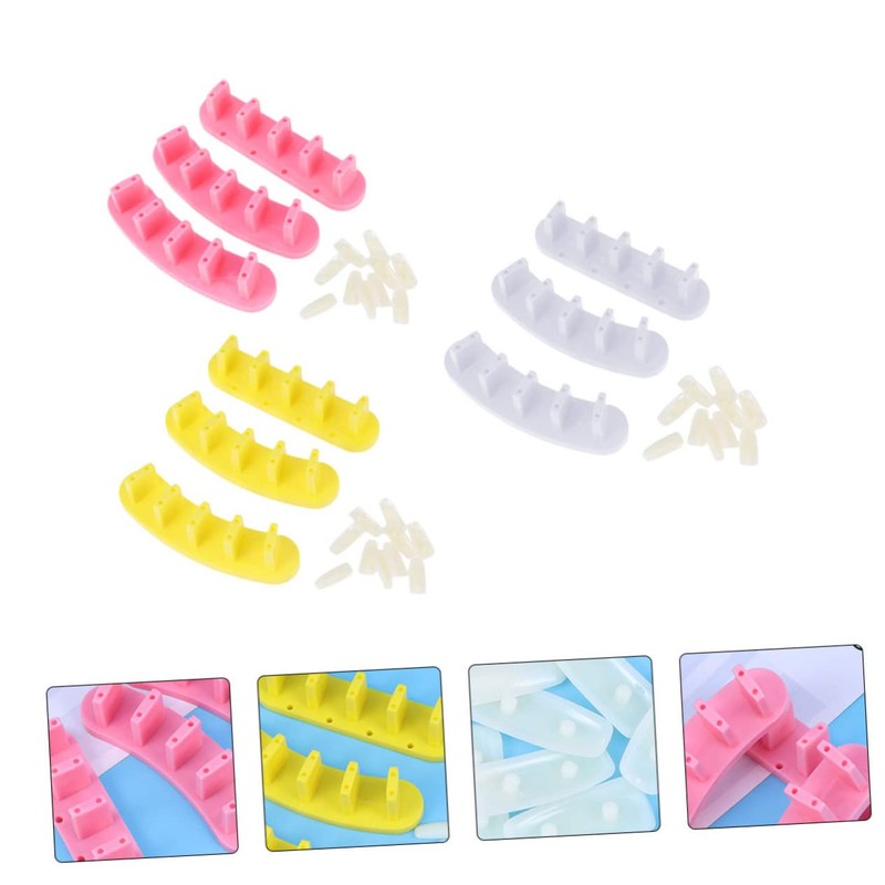 Baluue Professional Nail Art Display Stand Pcs Plastic Nail Art