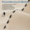 Foreate Reversible Sofa Cover Blanket Sectional Couch Cover Sheet Blanket