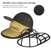 LONGD Hat Washer Cage with Snap Lock - Machine/Dryer Safe