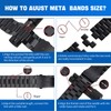 4PCS Watch Link Removal Kit, Watch Band Tool Repair Kit,