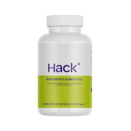 B-FIT B - HACK Fosfatidilserina 20, Alfa GPC 50, L-Tirosina, L-Teanina y Guaran - cido Flico - Suplemento Alimenticio - 60 Cpsulas - Sin Gluten, Sin  