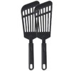 Winco NC-RS Nylon Fish Spatula, Black, 2-Pack