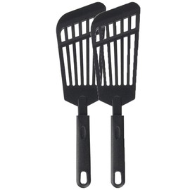 Winco NC-RS Nylon Fish Spatula, Black, 2-Pack