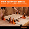 Jorgensen 3-in-1 Support Block, Cabinet Master Parallel Clamp Accessory, Woodworking