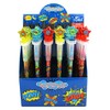 TINYMILLS - 24 crayones apilables de superhéroe arcoíris con tapa