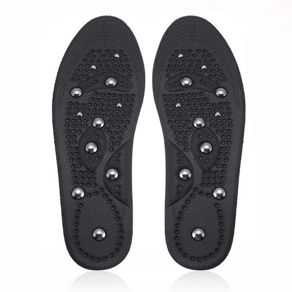 LHKJ Magnetic Massage Insoles Health Breathable Foot Acupressure Shoe Pads,Premium Magnetic Reflexology Massage Insoles Promote Circulatory Outdoor Hiking Relieve Feet Pain for Men Women
