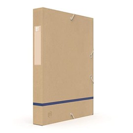 Oxford Touareg Organiser Box 24 x 32 cm Spine 40 mm with Elastic Band Recycled Cardboard Cover