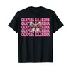 Camping Grandma RV Camping Camper Motorhome Nana Coquette T-Shirt