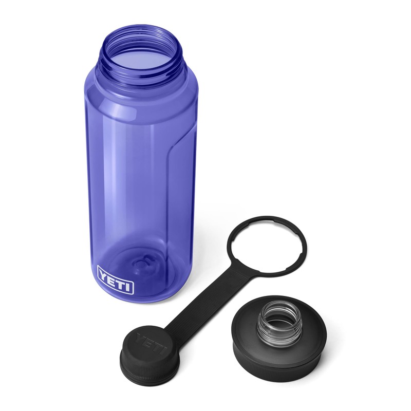 YETI Yonder Water Bottle with Tether Cap, Ultramarine Violet, 34
