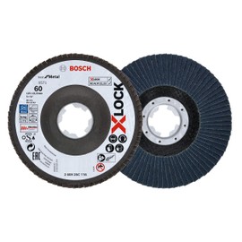 Bosch Professional X-LOCK Polishing Disc 125 G60 Vent Type 260925C116 Silver