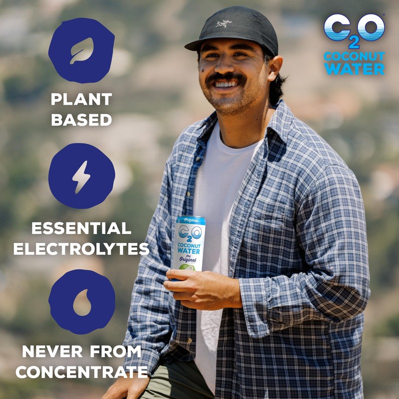 C2O - Coconut Water, The Original Flavor (24 Pack, 3