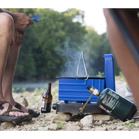 Stansport 21250 Propane Stove Top, Silver