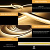 Pandery COB LED Strip Lights,2700K Warm White,24V led Light Strips