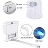 zalati Toilet Night Light 8-Color Motion Sensor Activated LED Lamp