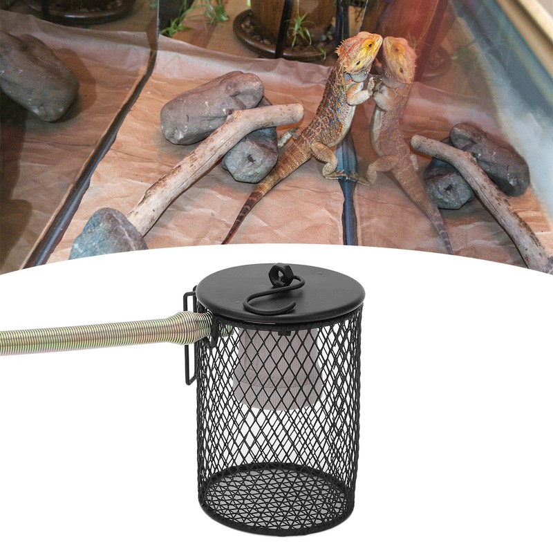 Reptile Heat Lamp Shade Professional Safe Prevents Scalding Reptile Insulation