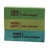 3PCS Guitar Fret Erasers Fret String Polishing Abrasive Rubber Blocks