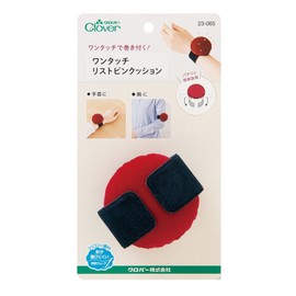 Clover 23-065 One-Touch Wrist Pin Cushion, Red