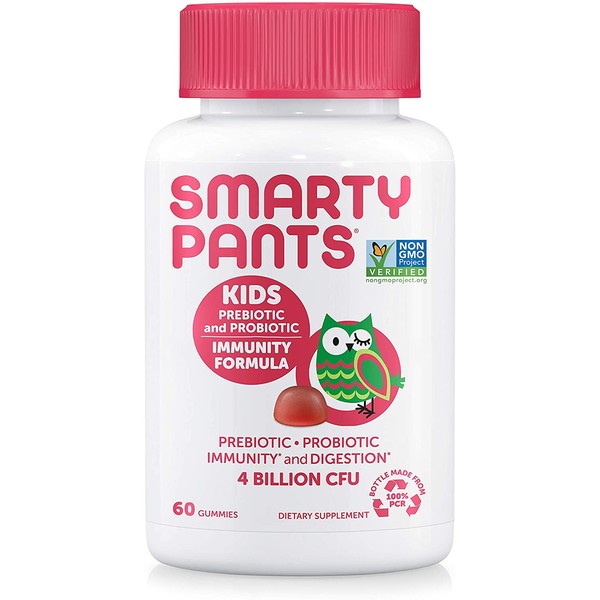 SmartyPants Kids Probiotic Immunity Formula Daily Gummy Vitamins; Immunity Boosting