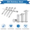 Eoppen 230Pcs Cotter Pin Assortment Kit - 304 Stainless Steel