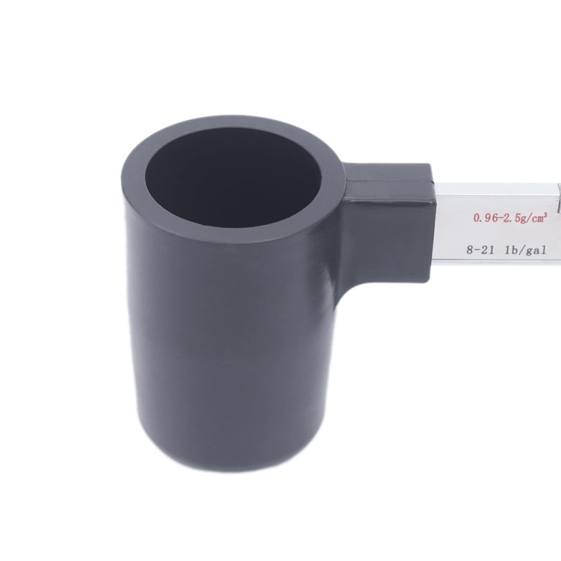 Mud Hydrometer Scales, Double Scales Liquid Densimeter Gravity Balance Hydrometer