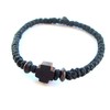 IconsGr Handmade Christian Orthodox Komboskoini, Prayer Rope Bracelet with Wooden