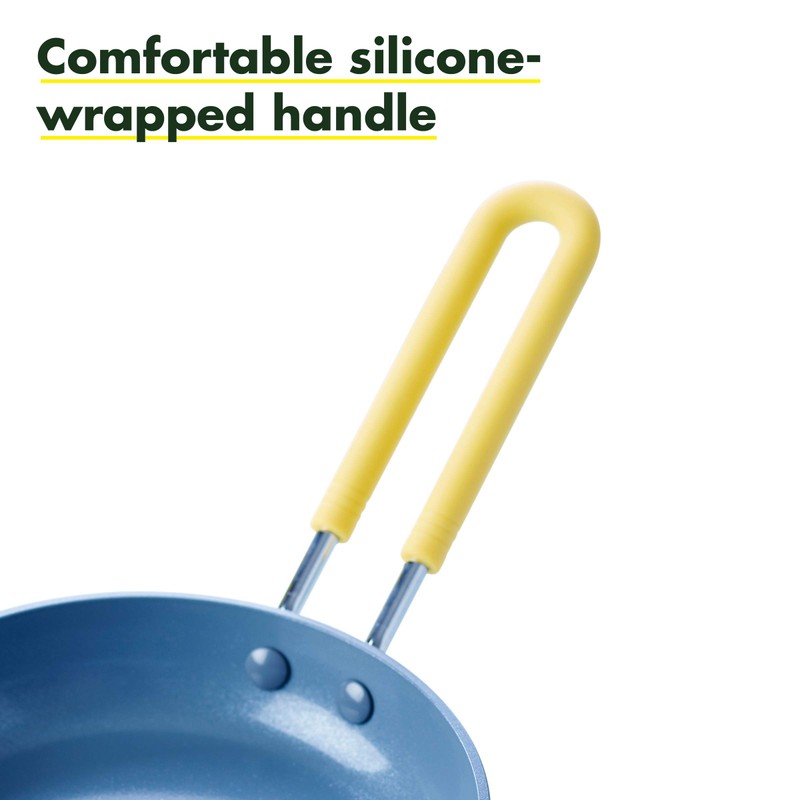 GreenPan Mini Healthy Ceramic Nonstick, 5" Round Egg Pan, PFAS-Free,