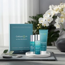 [Cellasome] 3 types of exosome pure natural skin care solution set, 1 set / [셀라썸] 3종 엑소좀 순수천연 스킨케어 솔루션 세트, 1세트
