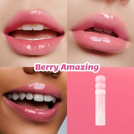 COLORGRAM (colorgram) Tan Full Glassy Tint Milk 01 Berry Amazing 3g Glossy Glass Shine Lip Gloss Korean Cosmetics Long-lasting