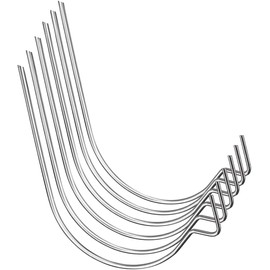 30 Pcs Wall Picture Hangers Without Nails - PinCute Hercules Hooks for Hanging Picture, Planters, Clocks and More, Stainless Steel