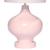 Lambs & Ivy Coquette Floral Aesthetic Pink Bows Lamp with
