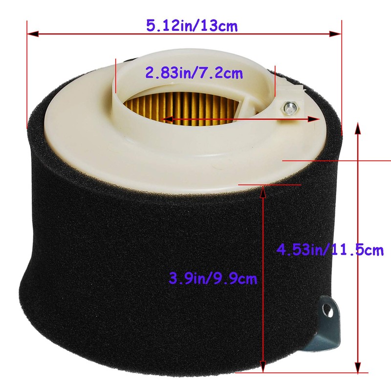 HIFROM 11029-1004 Air Filter Pre-Filter Fuel Filter Spark Plug Tune