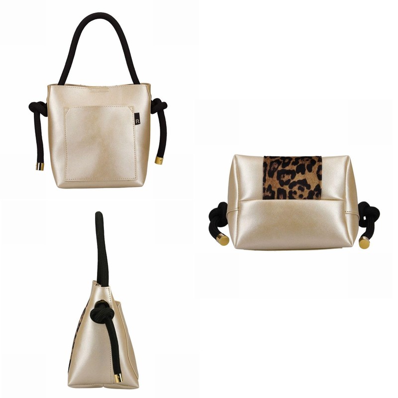 Route 0656 BR POINT-handle Mini Tote Bag with Shoulder Bag