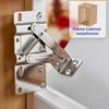 Ravinte 1 Pair Tip Out Tray Hinges Kitchen Cabinet Hinges