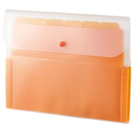 Sekisei ACT-3912 Document File, A4, 13 Pockets, Orange