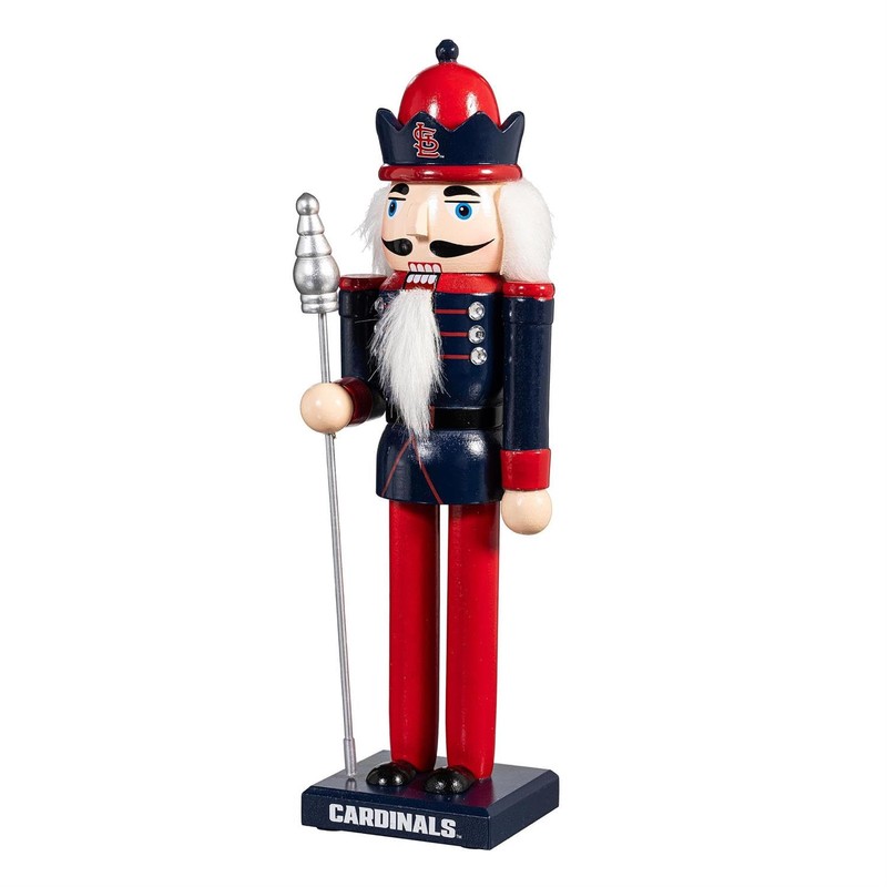 Team Sports America St. Louis Cardinals 12 in. Nutcracker Statue