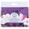 Wilton Mini Romantic Metal Cookie Cutter Set