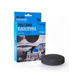 Volcano Konjac Sponge - Black