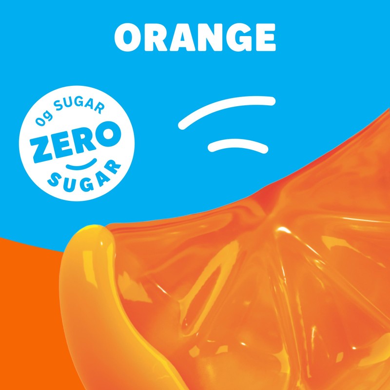 Jell-O Orange Sugar Free Gelatin Dessert Mix (24 ct Pack,