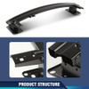PIT66 Front Bumper Reinforcement Impact Bar Compatible with Hyundai Elantra