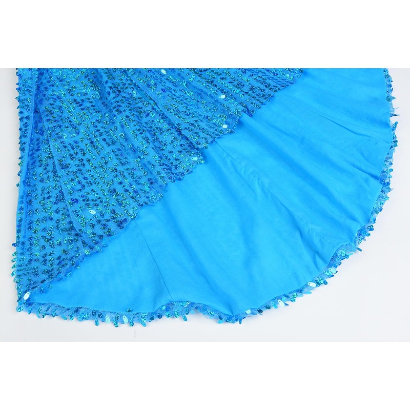 Reliparty - Disfraz de princesa de nieve para niñas, color
