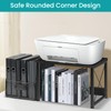 ELITEROO Desktop Printer Stand with Storage, Printer Table Stand Small