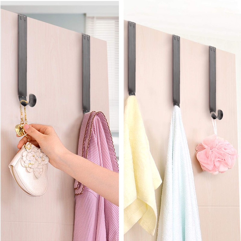 Myfolrena Adjustable Wreath Hanger from 15"-24", Metal Wreath Hook for