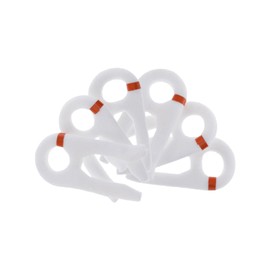 HME Big Dipper Scent Wicks (Pack of 6) | Easy-to-Dip Versatile Scent Wicks with Highly Reflective Orange Bands in Resealable Storage Bag