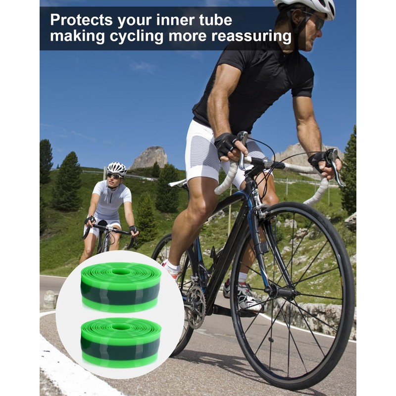 Julai Road Bike Tyre Insert, Flat Bicycle Tube Protector Compatible