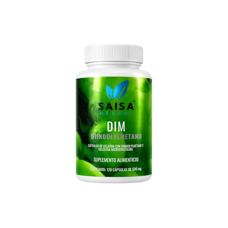 Suplemento Dim (diindolilmetano) 120 Cápsulas Saisa Herbal