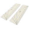 UPTTHOW Hot Hem Ruler Sewing Fabric Ironing Tool Seam Allowance