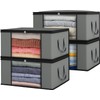 Mintry 70L Clothes storage bags- Pack of 4 under bed