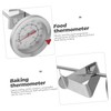 iplusmile 1pc Stainless Steel Dial Thermometer Barbecue Food Thermometer for